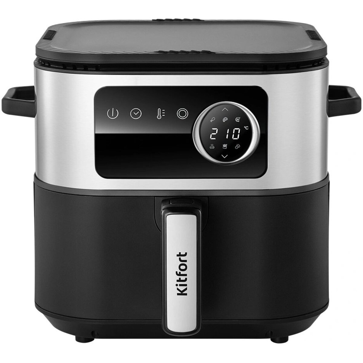Аэрогриль Kitfort КТ-8127 (Цвет: Silver/Black)