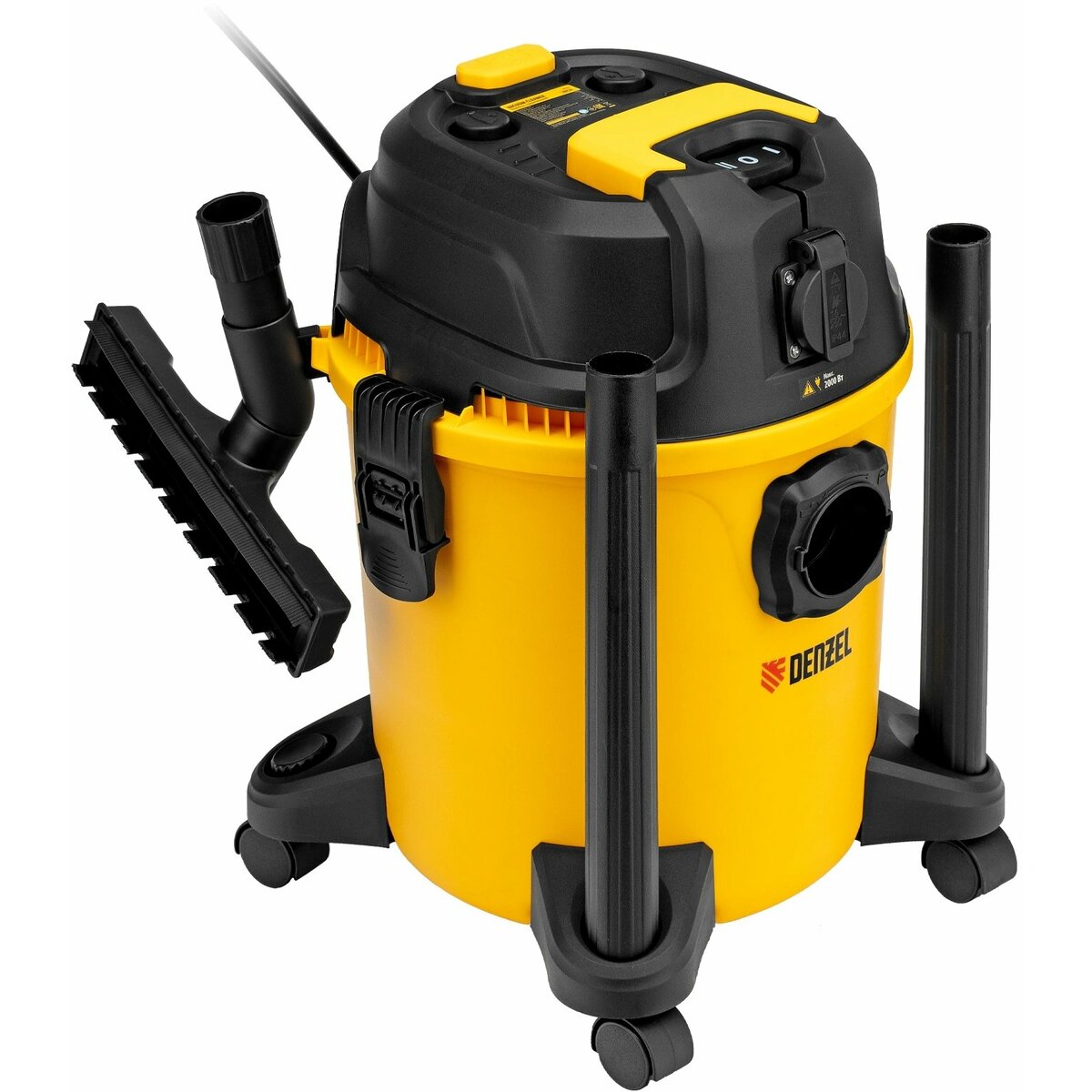 Строительный пылесос Denzel RVC20 (Цвет: Yellow)