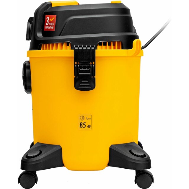 Строительный пылесос Denzel RVC20 (Цвет: Yellow)