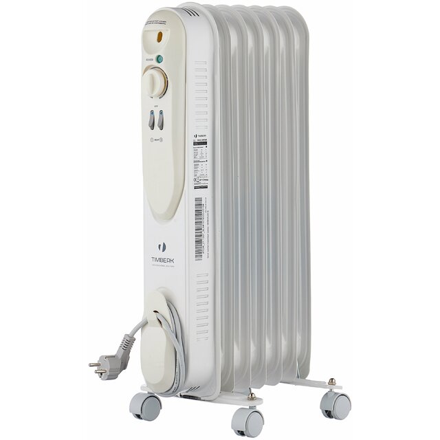 Радиатор масляный Timberk TOR 21.1507 SLX (Цвет: White)