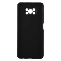 Чехол-накладка Alwio Soft Touch для смартфона Pocophone Poco X3 NFC, черный
