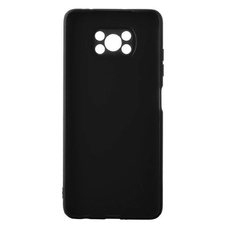 Чехол-накладка Alwio Soft Touch для смартфона Pocophone Poco X3 NFC (Цвет: Black)