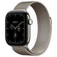Умные часы Apple Watch Series 12 42mm Natural Titanium Case with Natural Milanese Loop