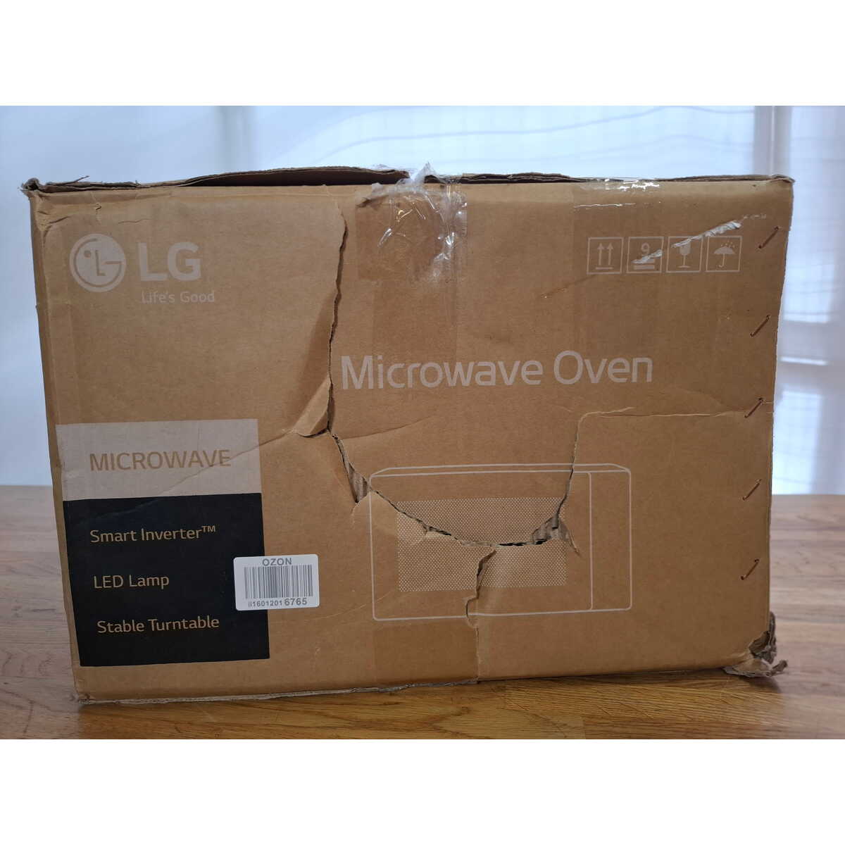 Микроволновая печь LG MW25R35GIS, черный