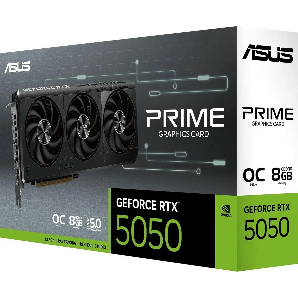 Видеокарта Asus GeForce RTX 5050 PRIME OC 8Gb (PRIME-RTX5050-O8G)