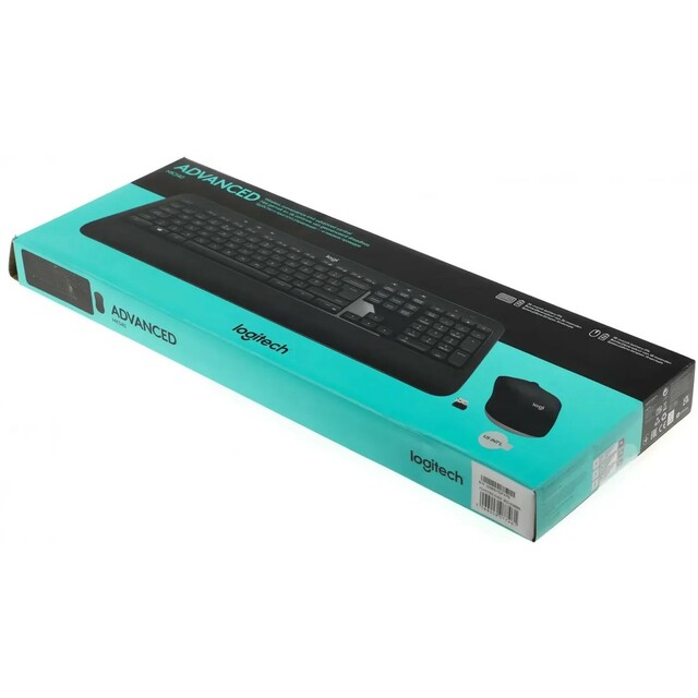 Клавиатура + мышь Logitech MK540 Advance, черный