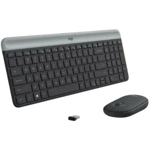 Клавиатура + мышь Logitech MK470 (Цвет: Graphite)