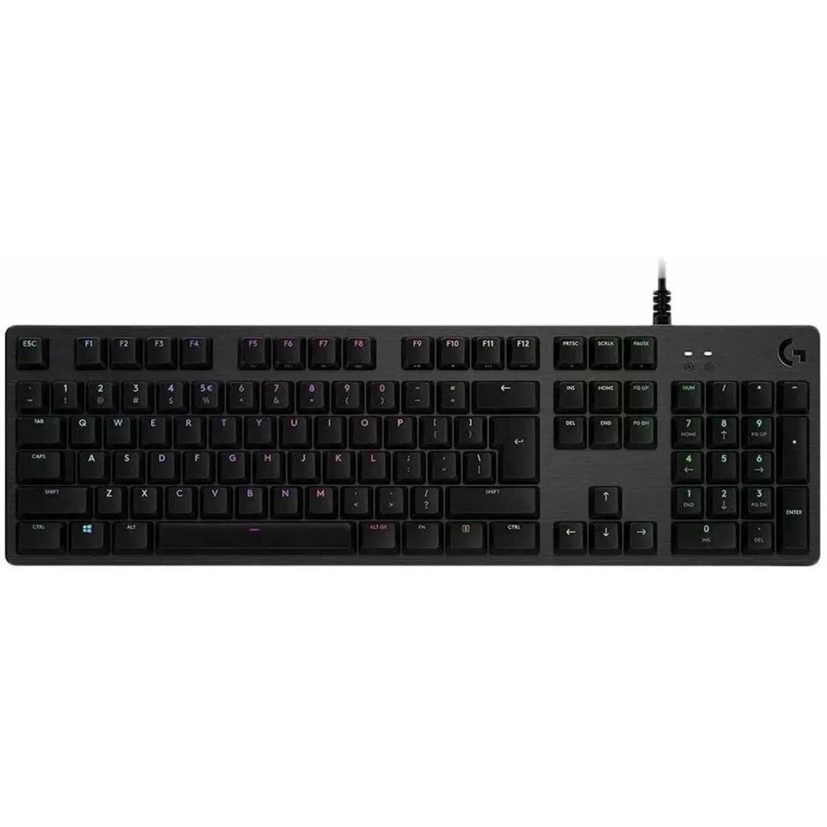 Клавиатура Logitech G512 Red Linear механическая, черный 