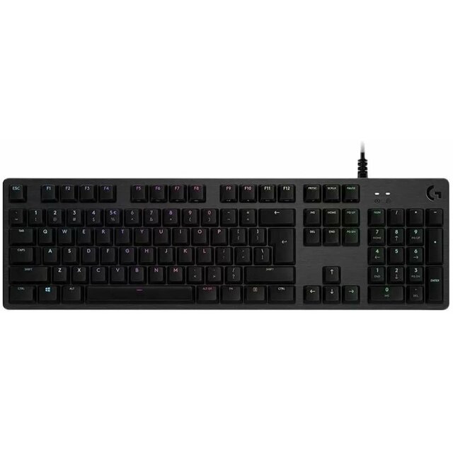 Клавиатура Logitech G512 Red Linear механическая, черный 