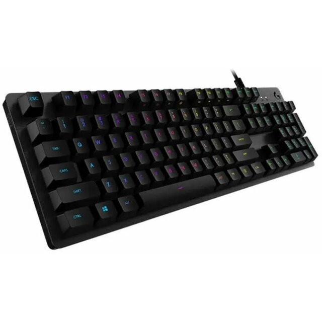 Клавиатура Logitech G512 Red Linear механическая, черный 