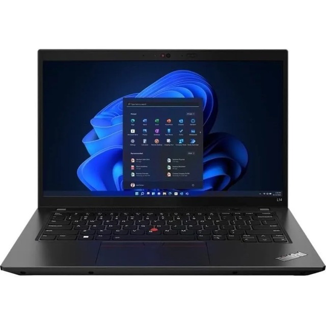 Ноутбук Lenovo ThinkPad L14 G3 Ryzen 5 Pro 5675U 16Gb SSD512Gb 14 IPS FHD (1920x1080) Windows 11 Professional 64 black WiFi BT Cam (21C6S31A00)