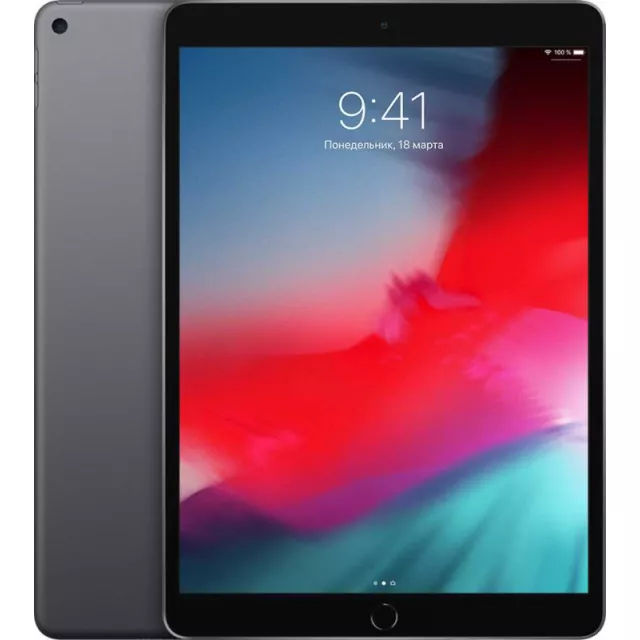 Планшет Apple iPad Air (2019) 256Gb Wi-Fi + Cellular MV0N2RU/A (Цвет: Space Gray)
