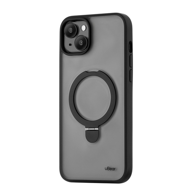 Чехол-накладка uBear Clip Mag Case для смартфона Apple iPhone 15 Plus, черный