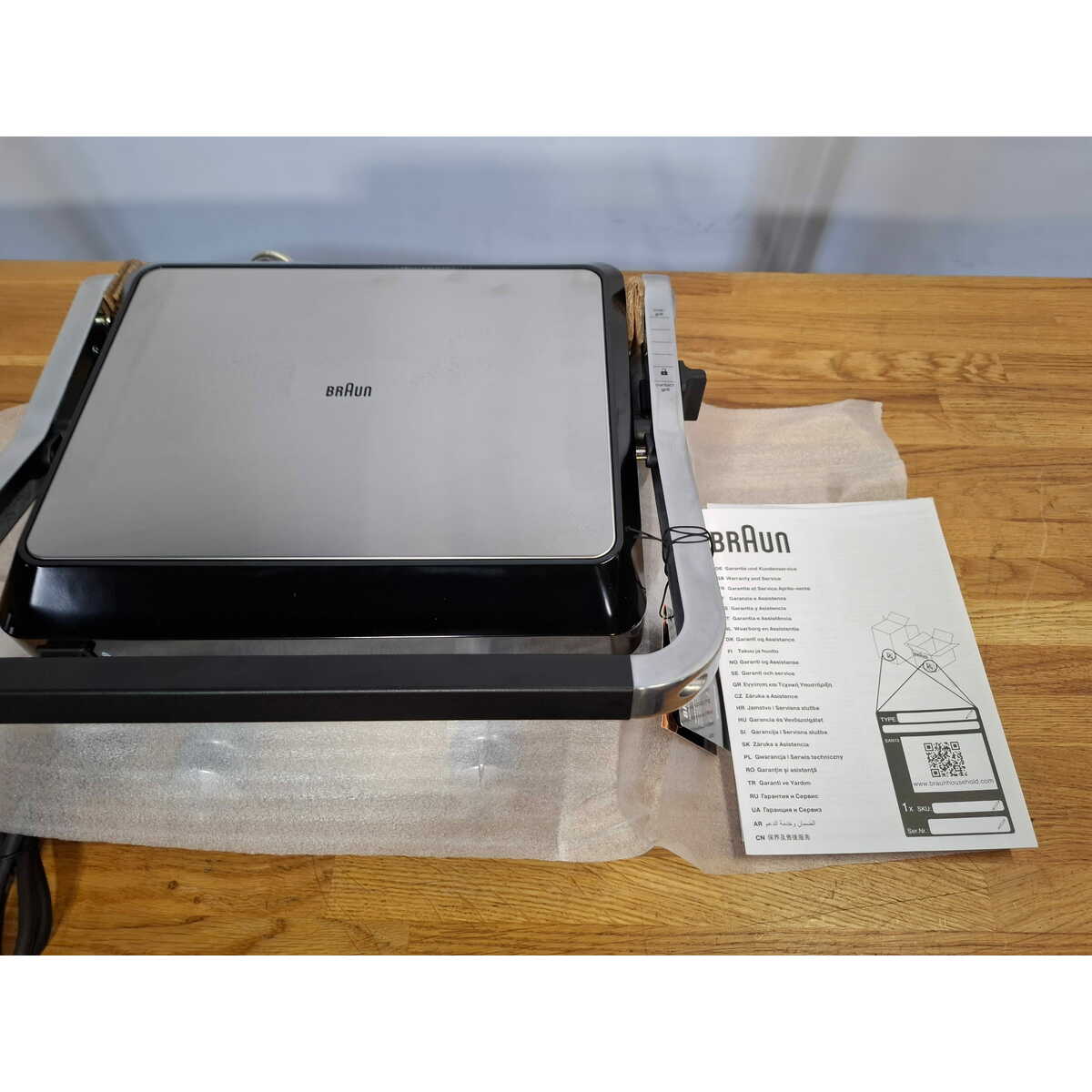 Электрогриль Braun CG7010 (Цвет: Silver / Black)