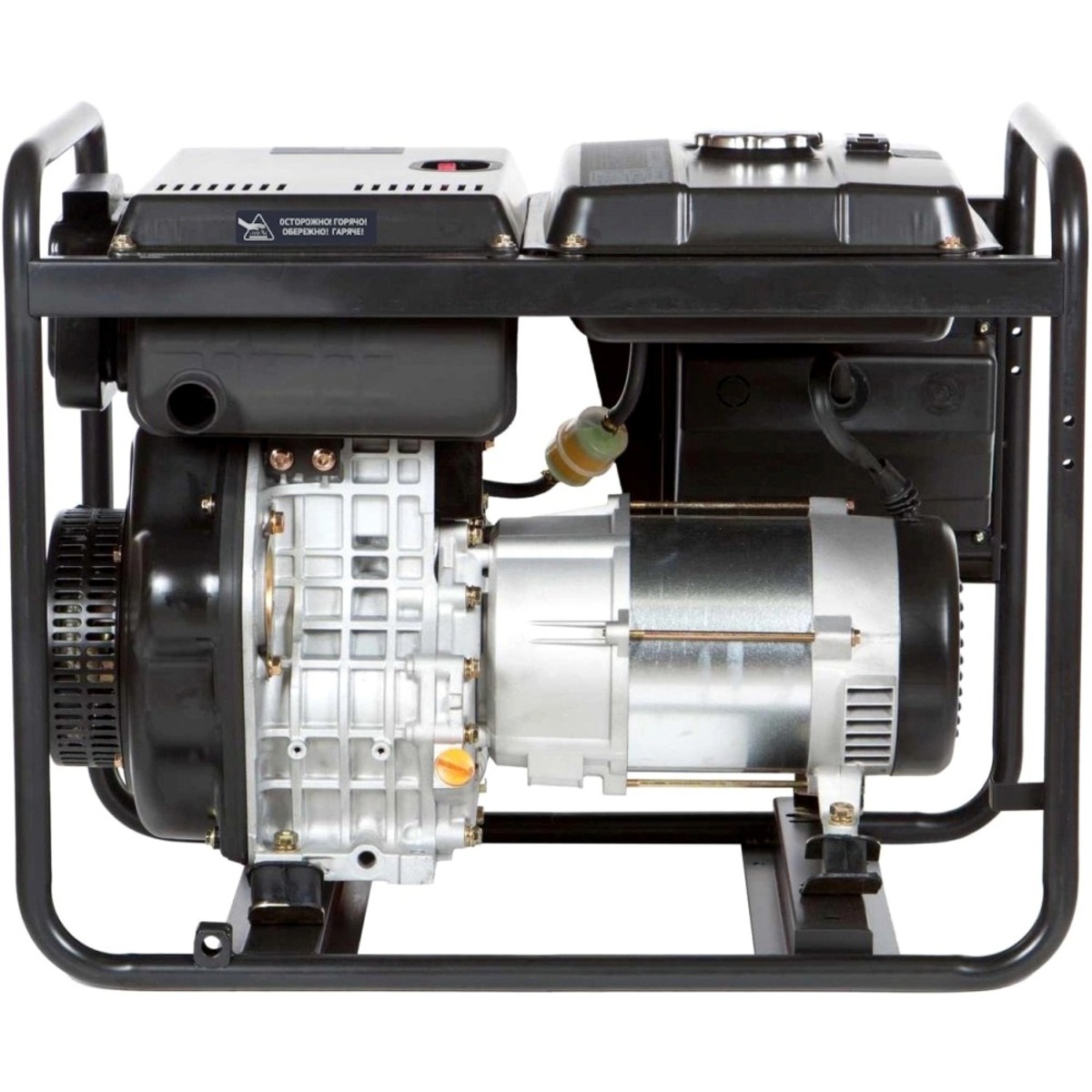 Генератор Hyundai DHY 6500L 5.5кВт, черный