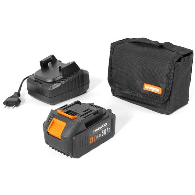 Культиватор DAEWOO DAT 2021Li SET (Цвет: Orange)