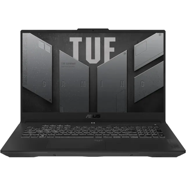 Ноутбук Asus TUF Gaming A17 FA707NUR-HX013 (Ryzen 7 7435HS/16Gb DDR5/SSD512Gb/NVIDIA GeForce RTX4050 6Gb/17.3 /noOS/gray) (90NR0JL5-M000K0)