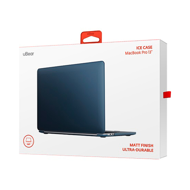 Чехол-накладка uBear Ice Сase для MacBook Pro 13  2020 (Цвет: Dark Blue)