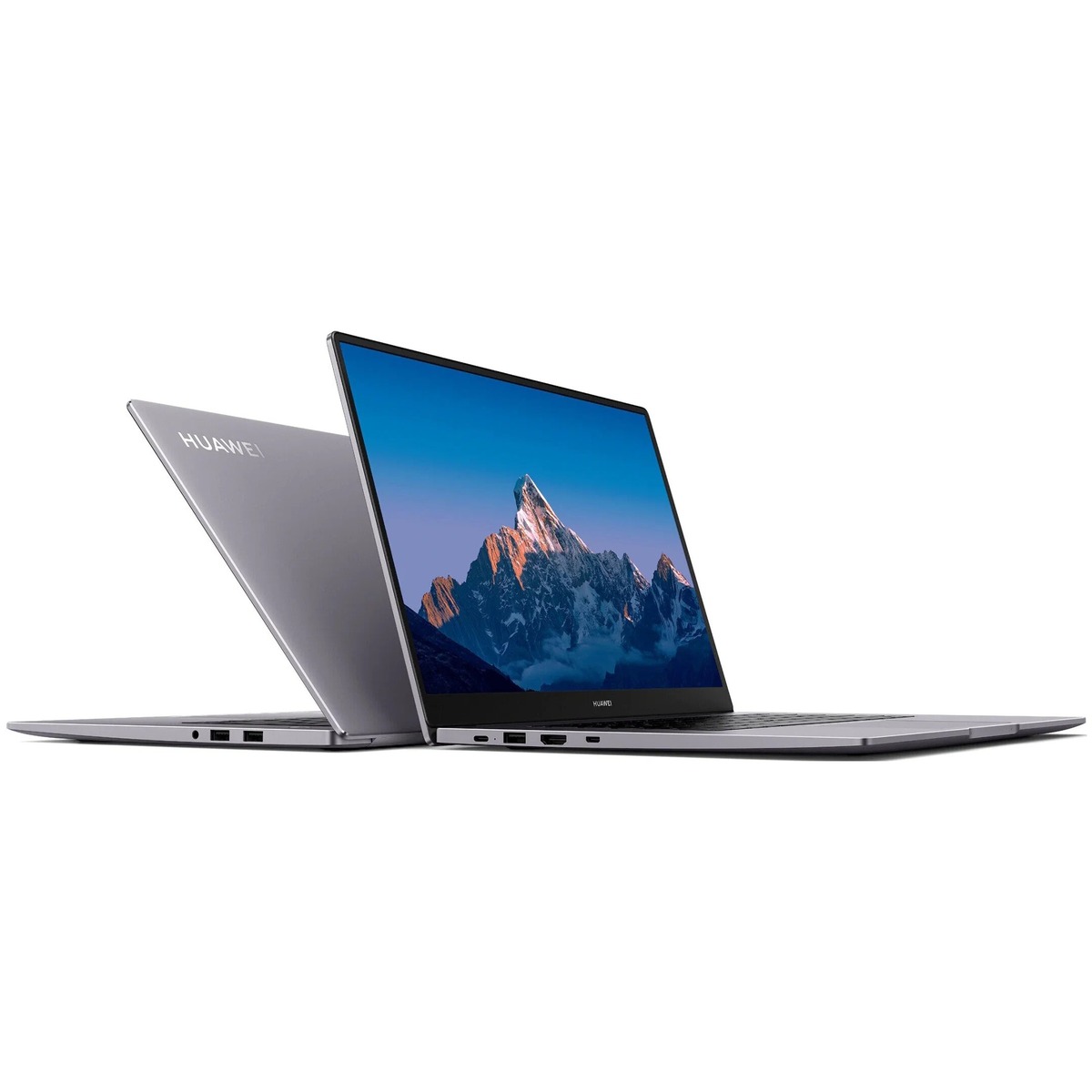 Ноутбук Huawei MateBook B3-520 Core i5 1135G7 8Gb SSD512Gb Intel Iris Xe graphics 15.6 IPS FHD (1920x1080) Windows 10 Professional grey WiFi BT Cam