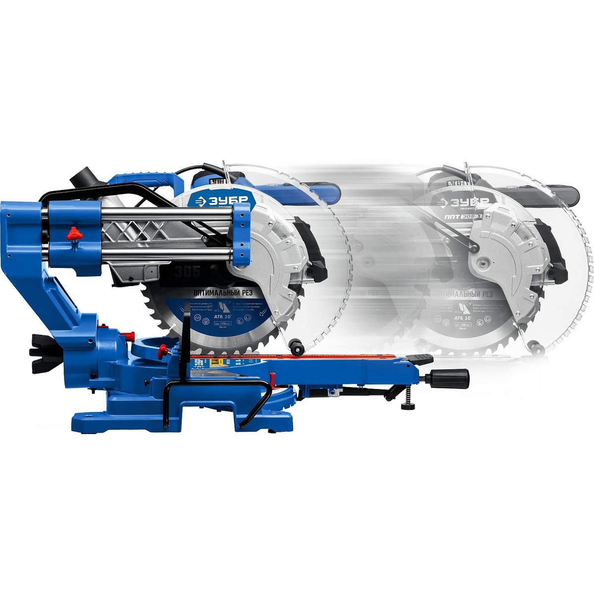 Торцовочная пила Зубр ППТ-305-П (Цвет: Blue)
