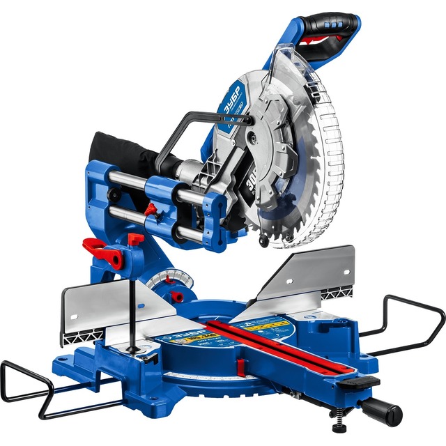 Торцовочная пила Зубр ППТ-305-П (Цвет: Blue)