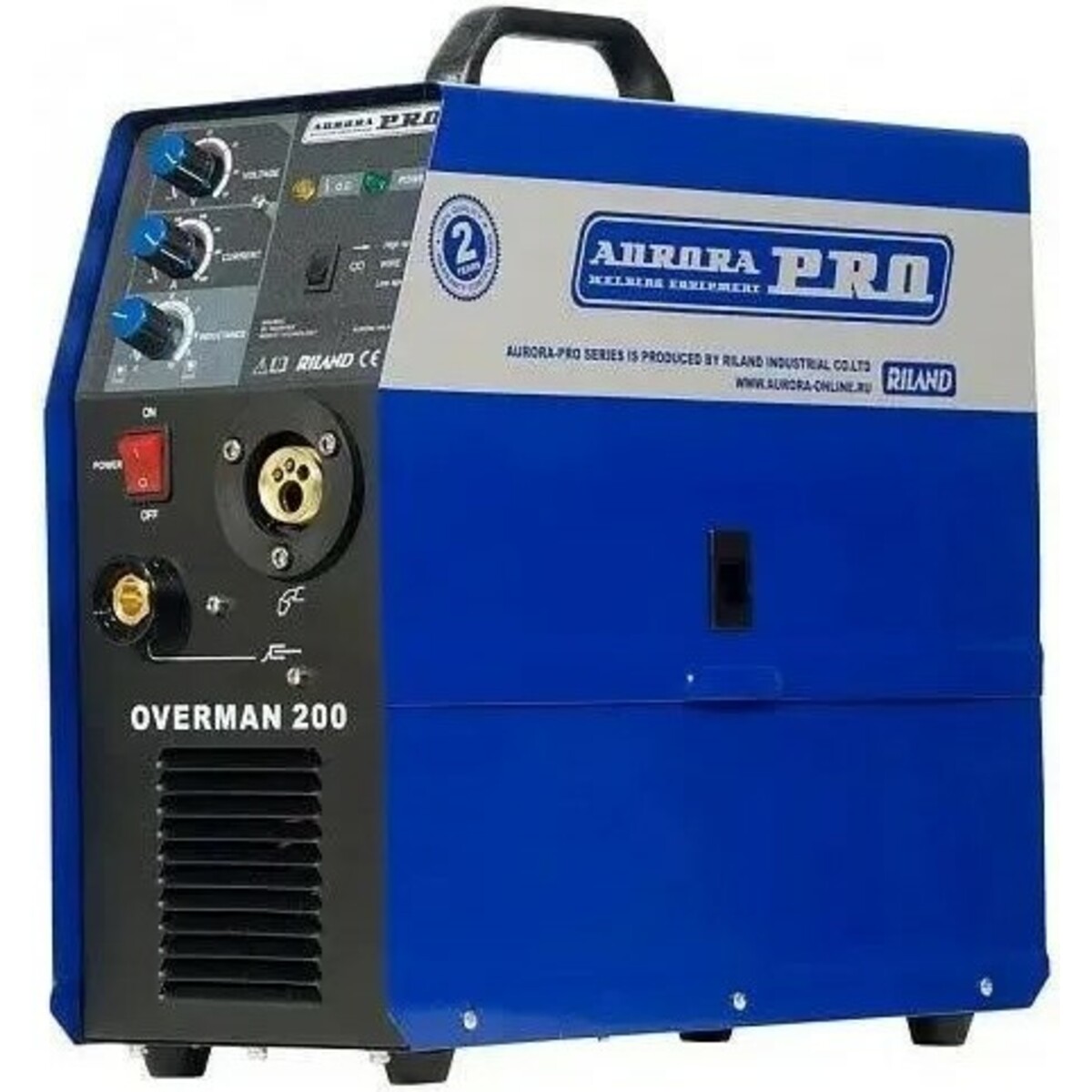 Сварочный аппарат Aurora OVERMAN 200 Mosfet (Цвет: Blue)