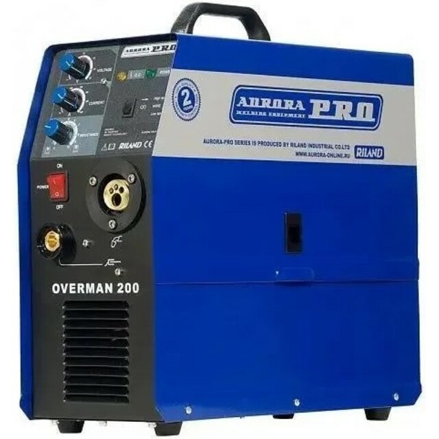 Сварочный аппарат Aurora OVERMAN 200 Mosfet (Цвет: Blue) Сварочный аппарат Aurora OVERMAN 200 Mosfet (Цвет: Blue)