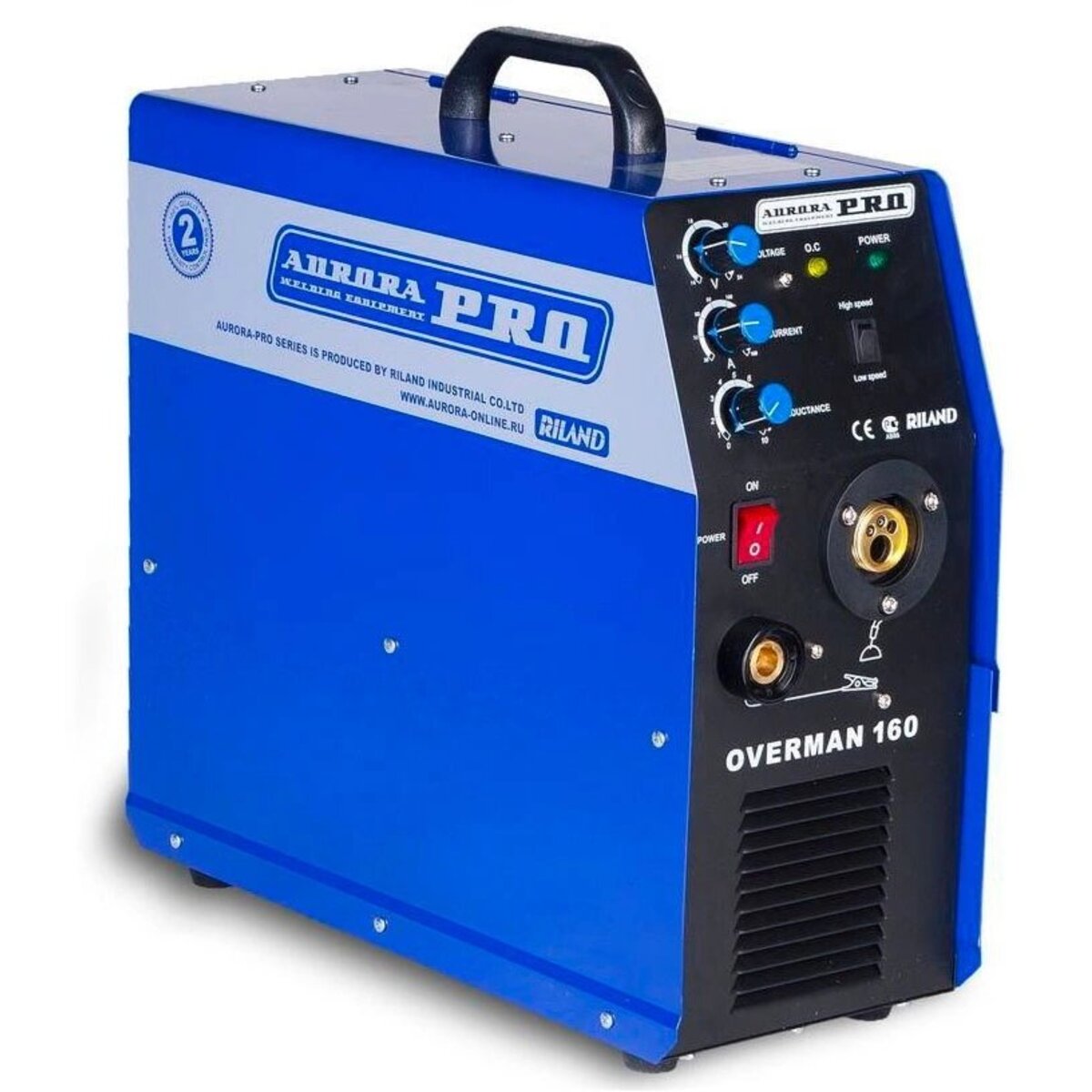 Сварочный аппарат Aurora Pro OVERMAN 160 Mosfet (Цвет: Blue)