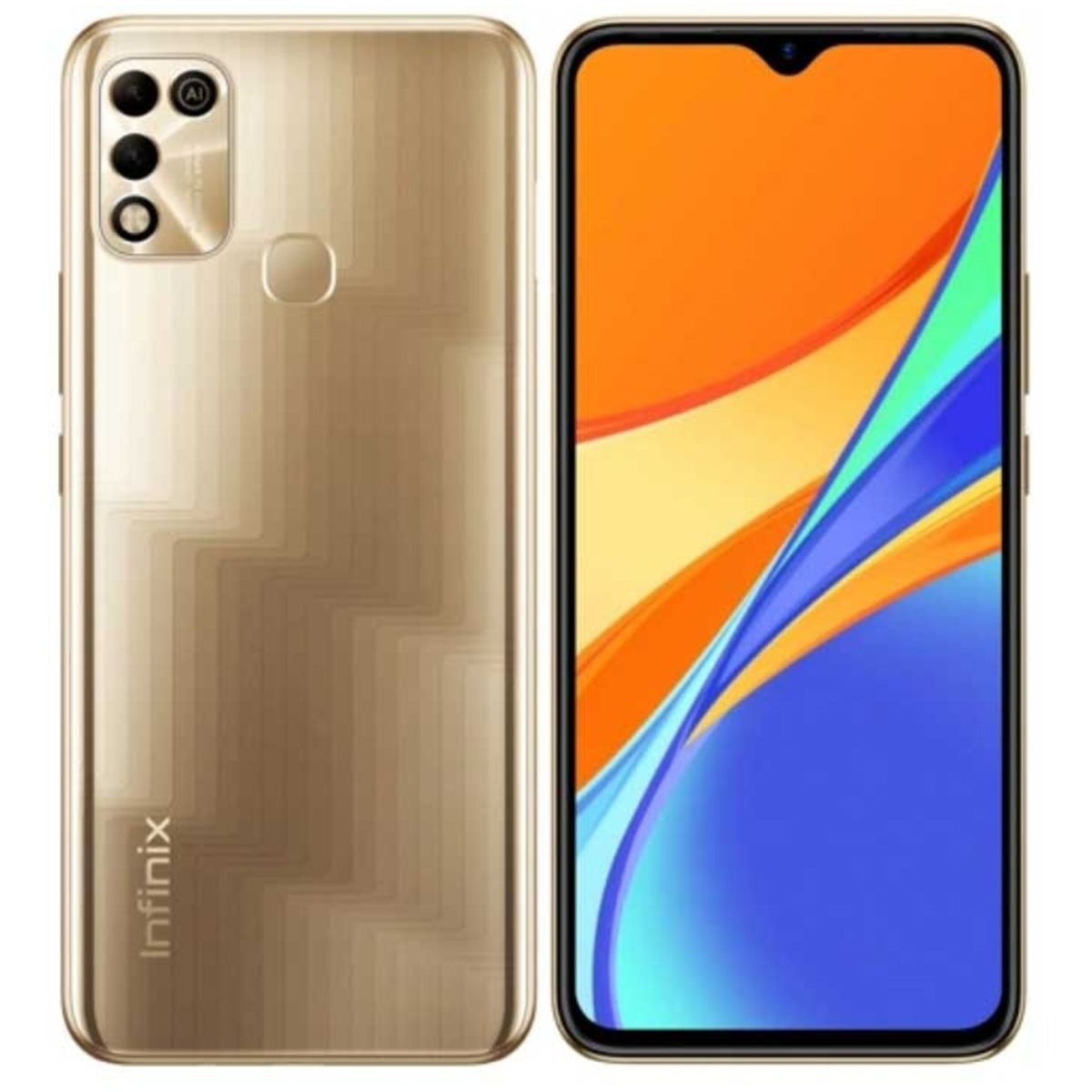 Смартфон Infinix HOT 11 Play 4/64Gb (Цвет: Sunset Gold)