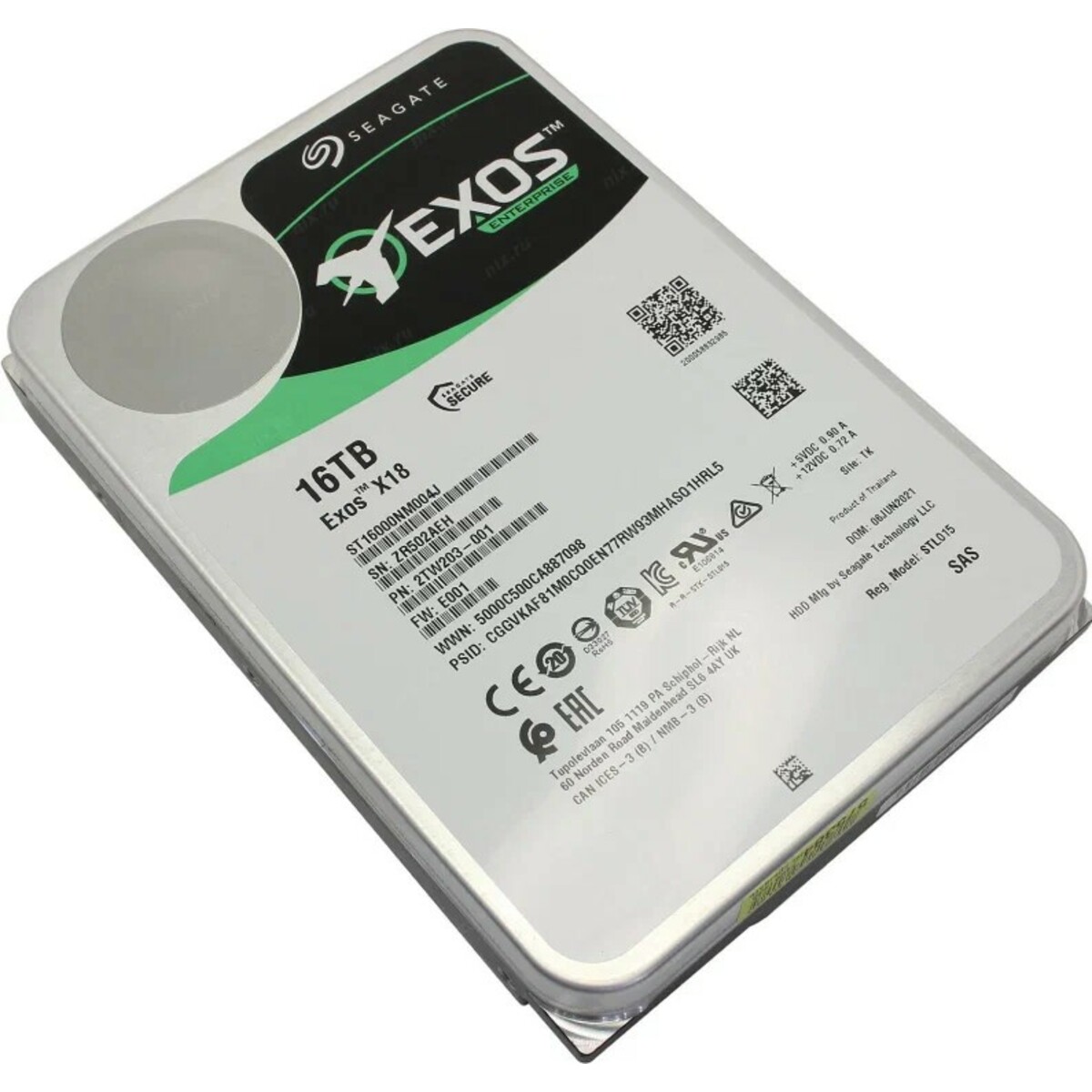 Жесткий диск Seagate SAS 16Tb ST16000NM004J