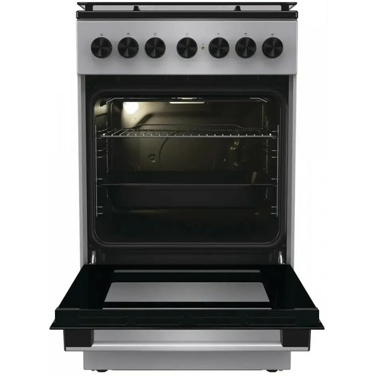 Плита комбинированная Gorenje GK5B44SF (Цвет: Silver) Плита комбинированная Gorenje GK5B44SF (Цвет: Silver)