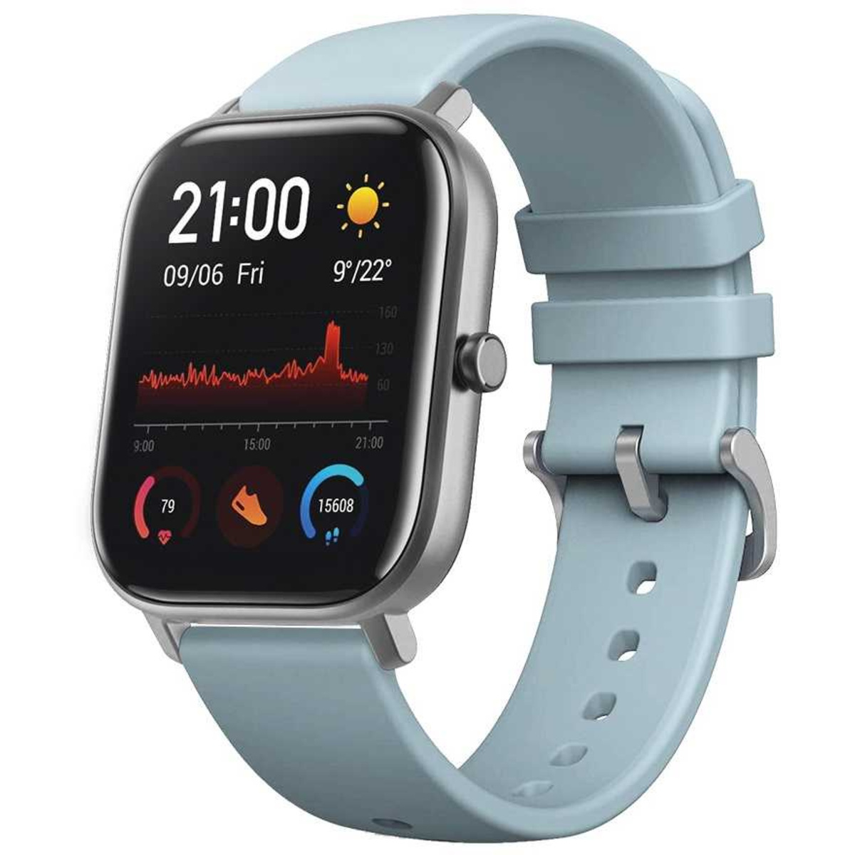 Умные часы Smarterra SmartLife Alcor (Цвет: Silver/Blue)