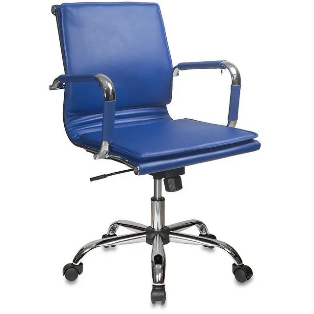 Кресло руководителя Бюрократ CH-993-Low (Цвет: Blue)