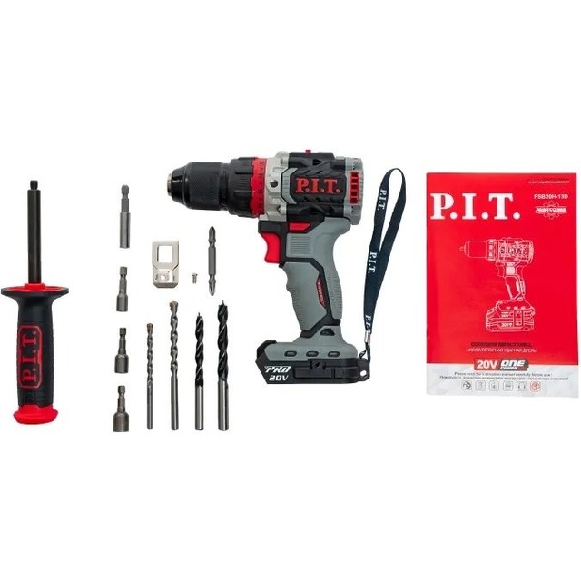 Дрель-шуруповерт P.I.T. PSB20H-13D (Цвет: Gray) Дрель-шуруповерт P.I.T. PSB20H-13D (Цвет: Gray)