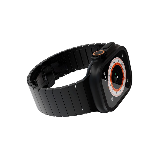 Ремешок VLP Titanium Band для Apple Watch 42 / 44 / 45 / 46 / 49, черный Ремешок VLP Titanium Band для Apple Watch 42 / 44 / 45 / 46 / 49, черный