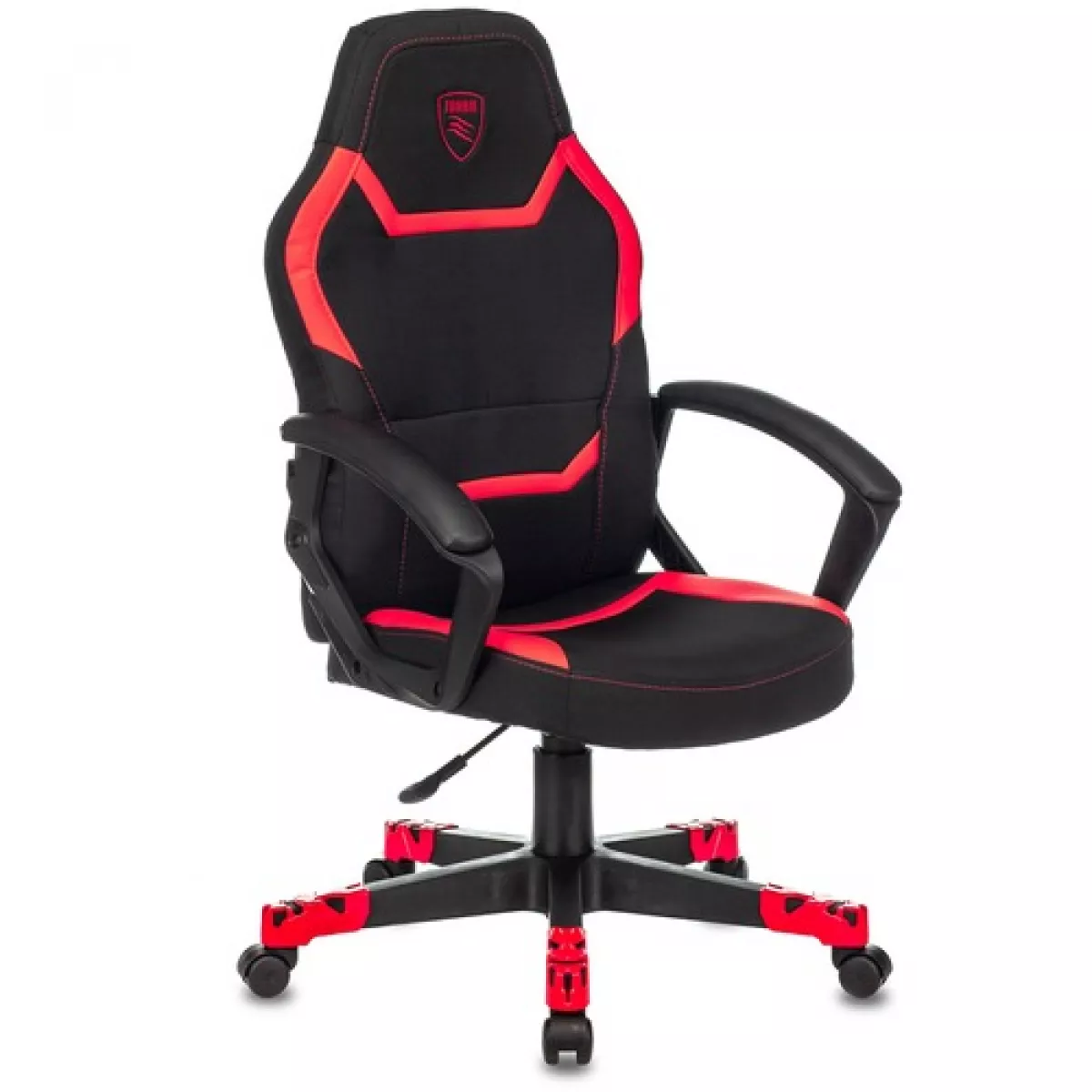 Кресло игровое Zombie 10 (Цвет: Black/Red)