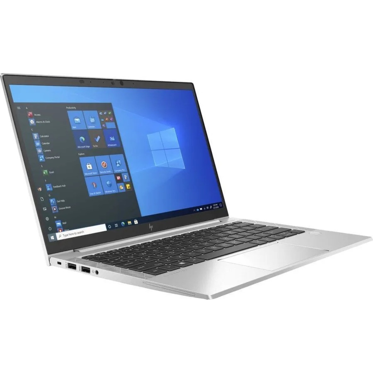 Ноутбук HP EliteBook 830 G8 Core i5 1145G7 16Gb SSD512Gb Intel Iris Xe graphics 13.3 FHD (1920x1080) Windows 10 Professional 64 silver WiFi BT Cam (4S174EC)