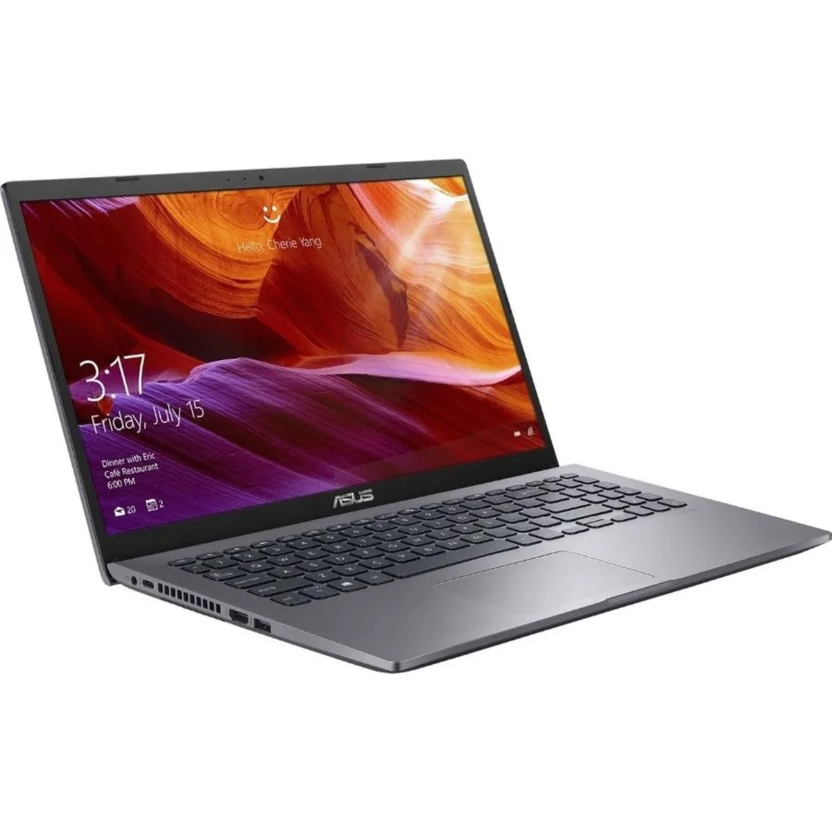 Ноутбук Asus X509FA-BR350 Core i7 8565U 8Gb SSD256Gb Intel UHD Graphics 15.6 TN HD (1366x768) noOS grey WiFi BT Cam