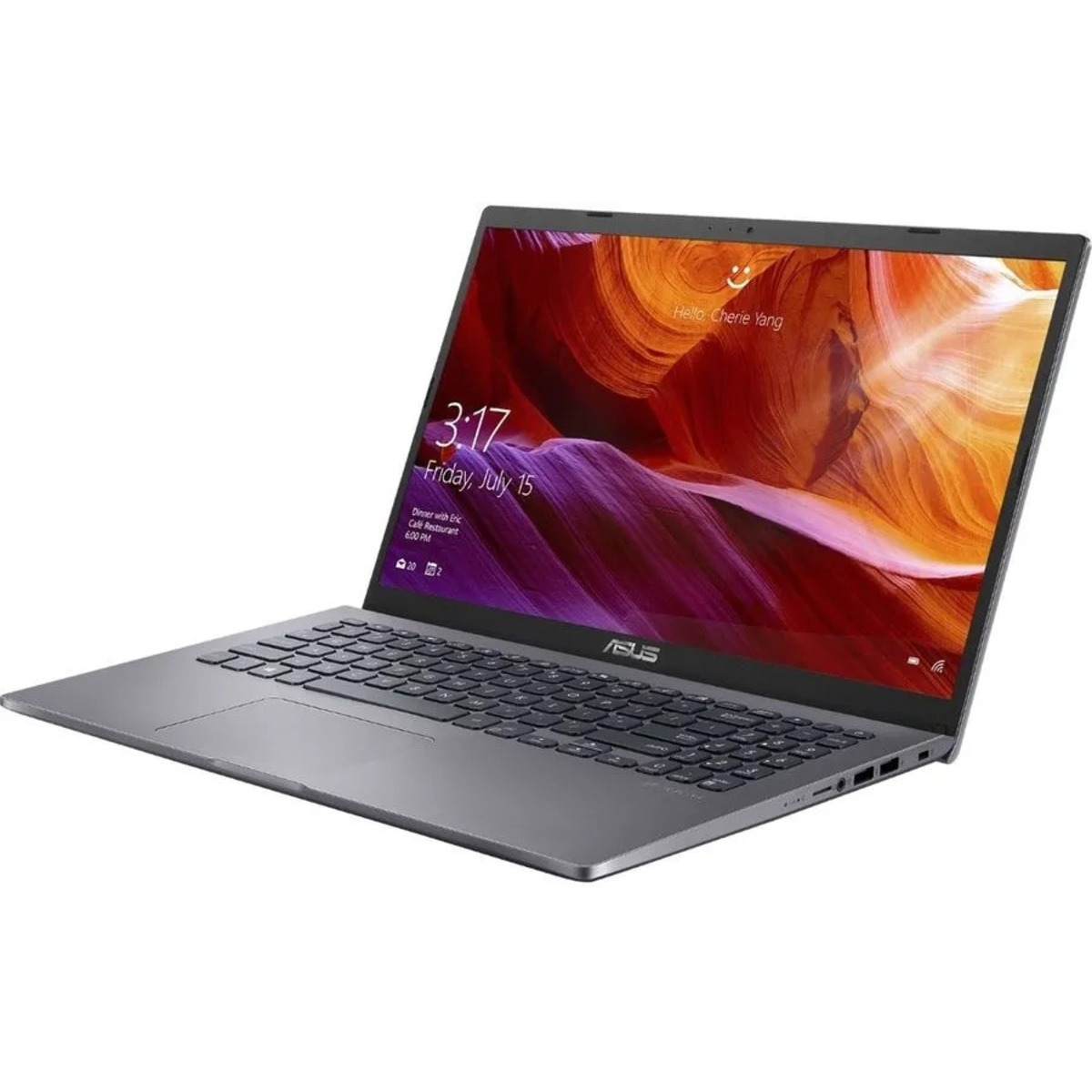 Ноутбук Asus X509FA-BR350 Core i7 8565U 8Gb SSD256Gb Intel UHD Graphics 15.6 TN HD (1366x768) noOS grey WiFi BT Cam