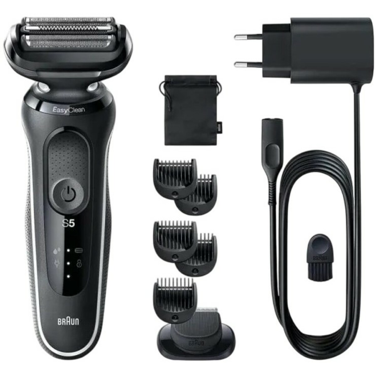 Бритва сетчатая Braun Series 5 51-W1500S, черный