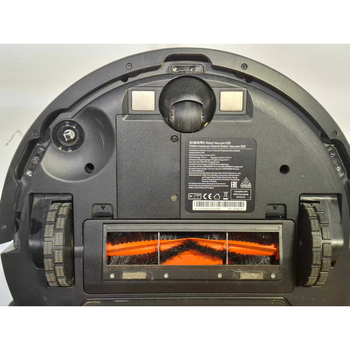 Робот-пылесос Xiaomi Robot Vacuum S20, черный