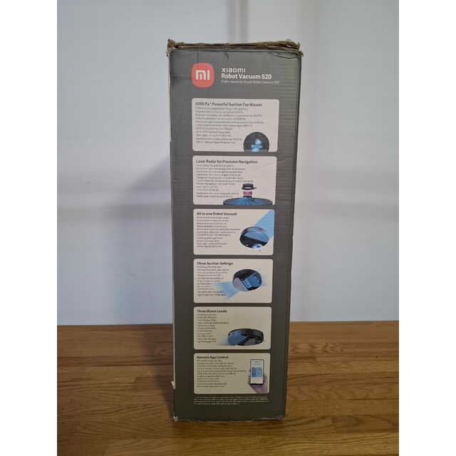 Робот-пылесос Xiaomi Robot Vacuum S20, черный