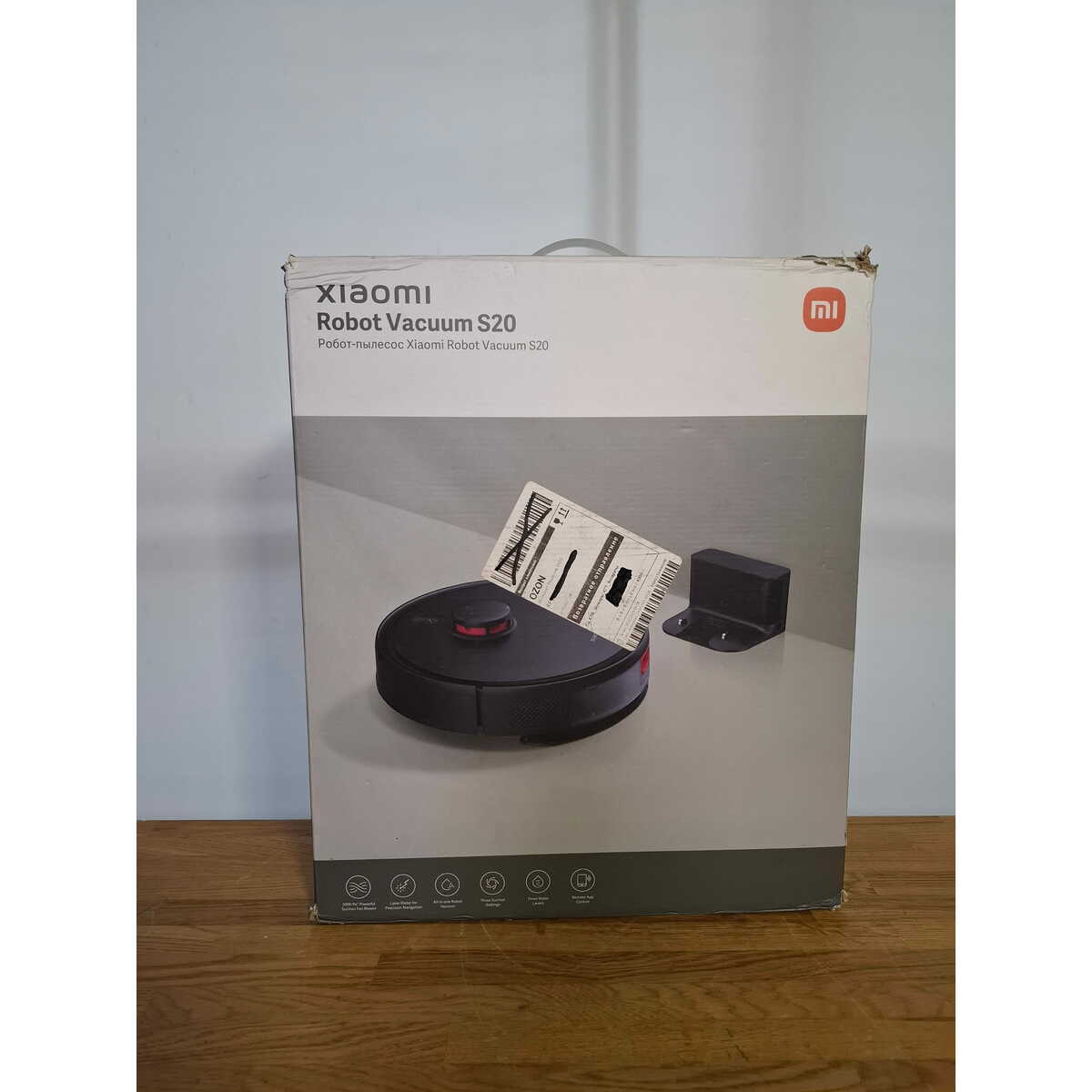 Робот-пылесос Xiaomi Robot Vacuum S20, черный