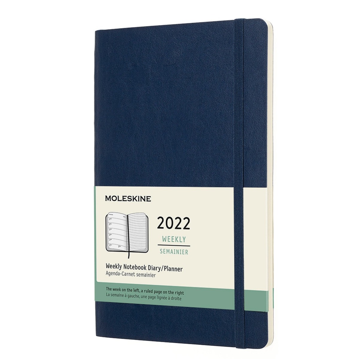 Ежедневник Moleskine Classic Soft WKNT Large 144 стр (Цвет: Blue)