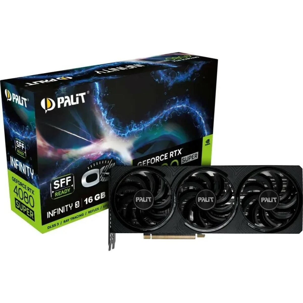 Видеокарта Palit GeForce RTX 4080 Super Infinity 3 OC 16G (NED408SS19T2-1032S)