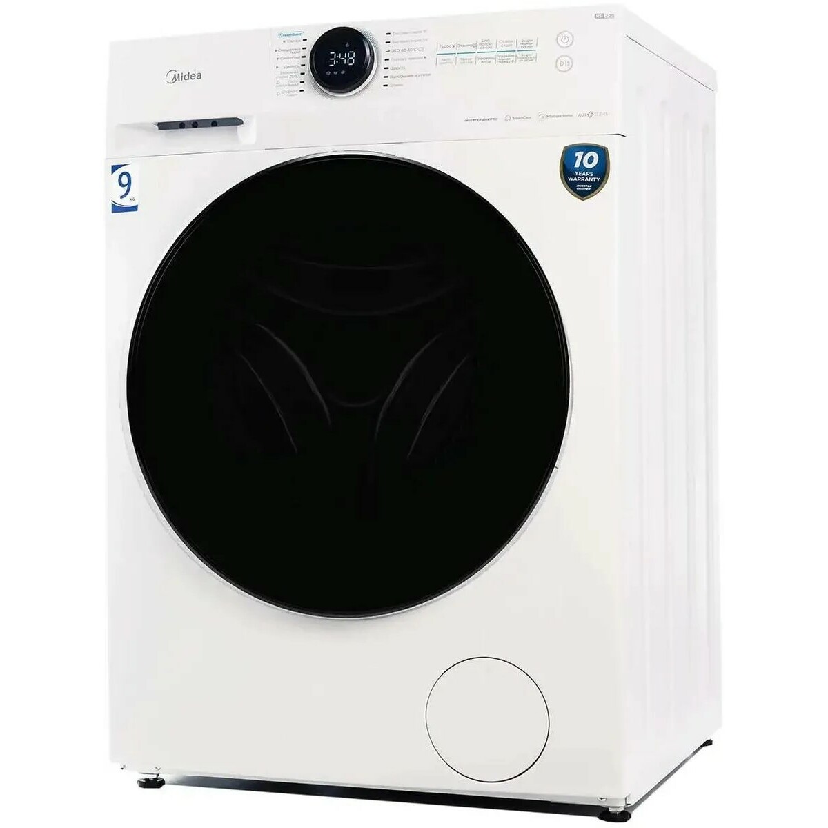 Стиральная машина Midea MF200W90WBS / W-RU, белый