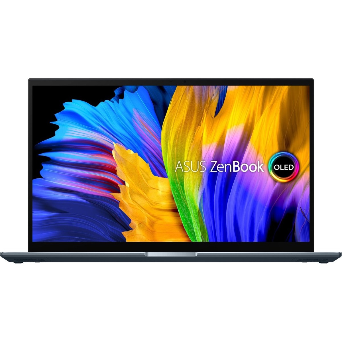 Ноутбук Asus ZenBook Pro 15 UM535QE-KY247W (AMD Ryzen 7 5800H 3.2Ghz / 16Gb DDR4 / SSD 512G / NVIDIA GeForce RTX 3050 Ti / 15.6“ / OLED / FHD (1920х1080) / Windows 11 Home / pine grey / WiFi / BT / Cam)