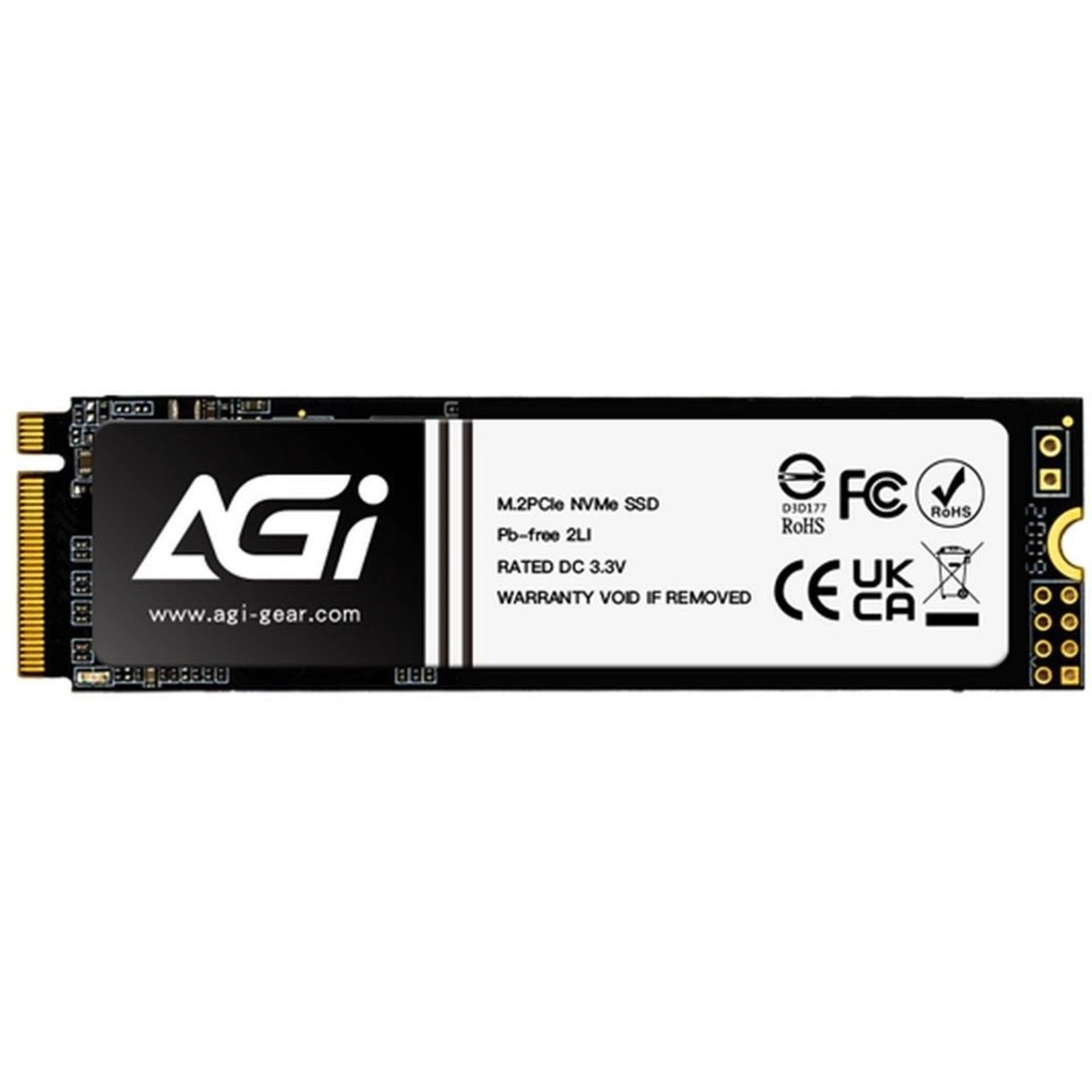 Накопитель SSD AGi PCIe 3.0 x4 512GB AGI512GIMAI218