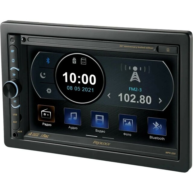 Автомагнитола Prology MPV-320, черный