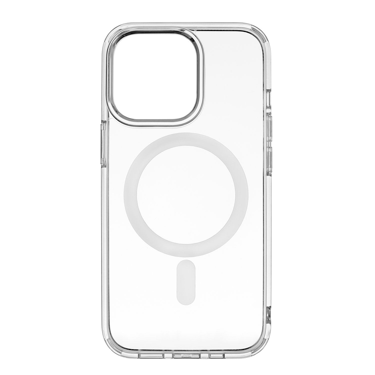 Чехол-накладка uBear Real Mag Case для смартфона Apple iPhone 13 Pro (Цвет: Crystal Clear)